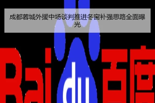 成都蓉城外援中场谈判推进冬窗补强思路全面曝光